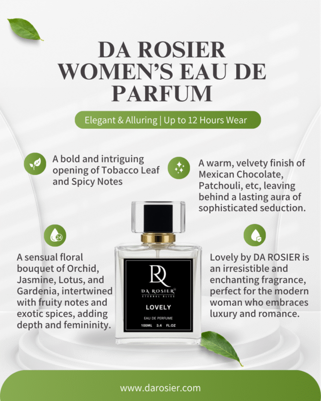 Lovely – DA ROSIER | Women’s Eau De Parfum